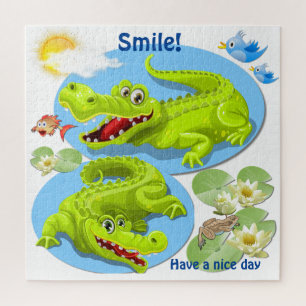 Quebra-cabeça Crocodile Smile