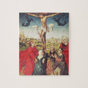 Quebra-cabeça Crucificação, c.1510 (óleo no painel)