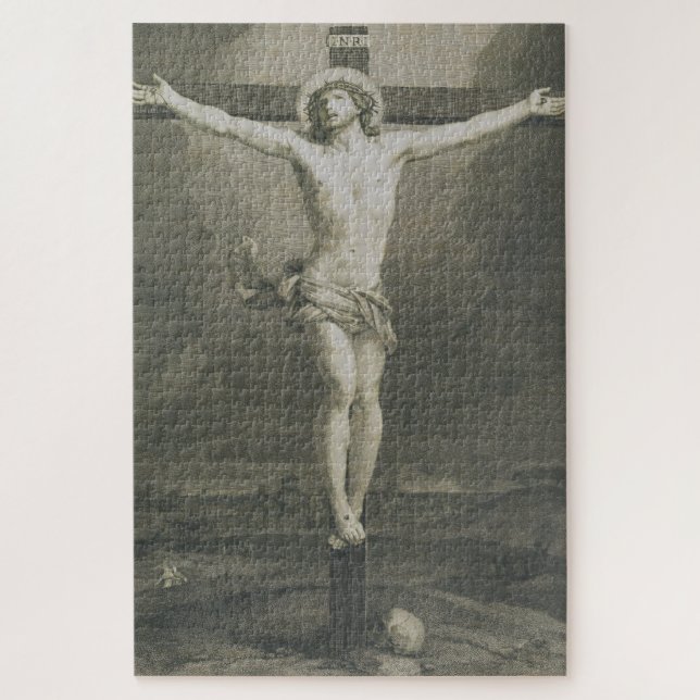 Quebra-cabeça Crucificação de Jesus Cristo (Vertical)