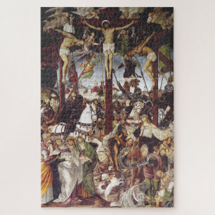 Quebra-cabeça Crucificação de Jesus por Gaudenzio Ferrari 