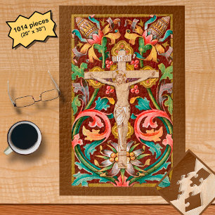 Quebra-cabeça Crucificado Jesus Quaresma