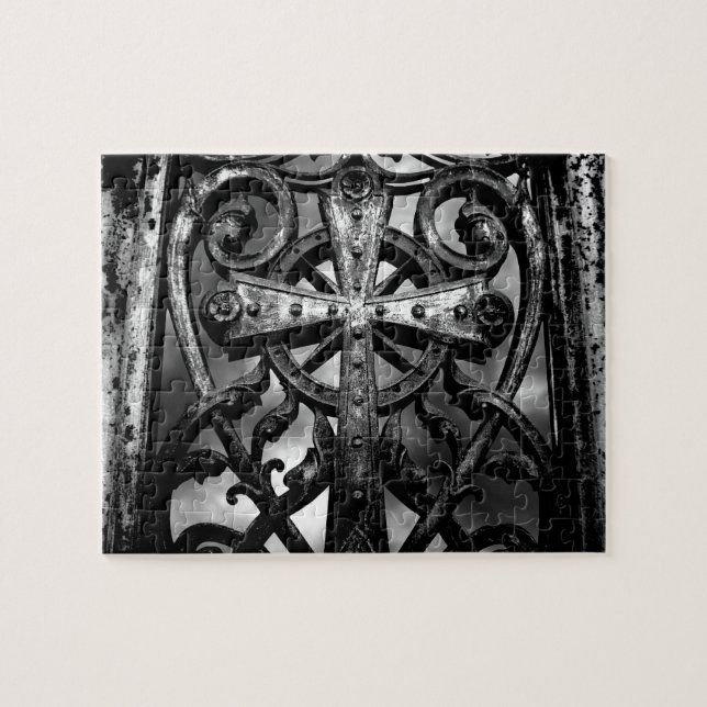 Quebra-cabeça Cruz vitoriana gótica (Horizontal)