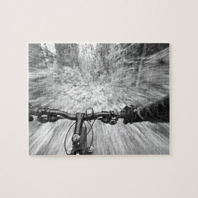 Quebra-cabeça Cruzando uma seção buff de singletrack 2 (Horizontal)