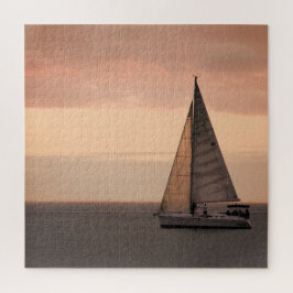 Quebra-cabeça Cruzeiro à vela Sunset - 20x20 - 676 pcs.