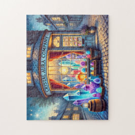 Quebra-cabeça Crystal Aura Company Magical Gemstone Storefront