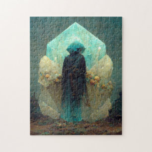 Quebra-cabeça Crystal Guardian Alienígena Sci-Fi Fantasy