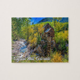 Quebra-cabeça Crystal Mill, Crystal, Colorado