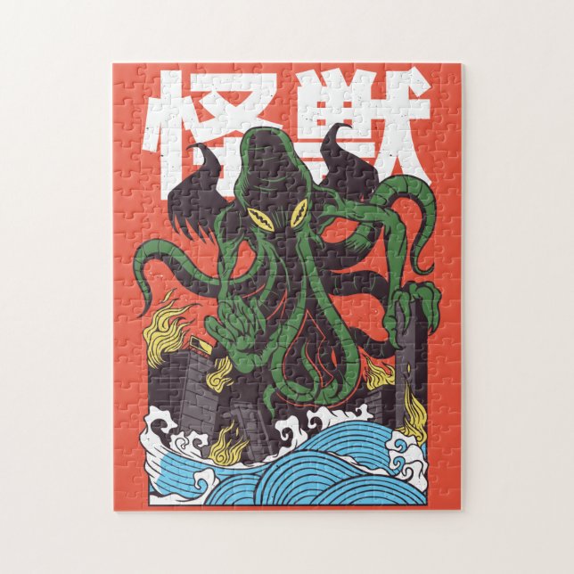 Quebra-cabeça Cthulhu Japonês (Vertical)