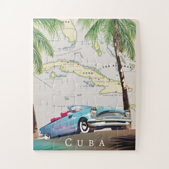 Quebra-cabeça Cuba (Vertical)