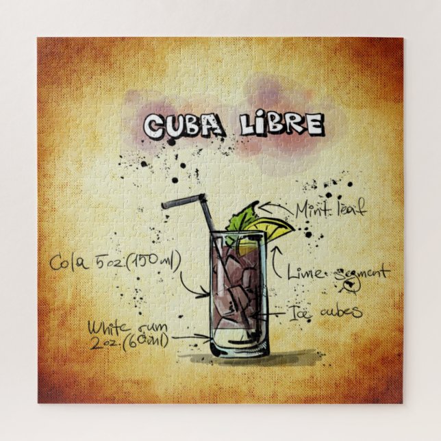 Quebra-cabeça Cuba Libre 01 (Vertical)