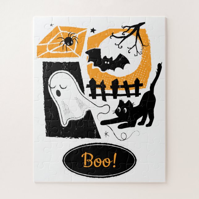 Quebra-cabeça Cuidado com o gato! (Vertical)