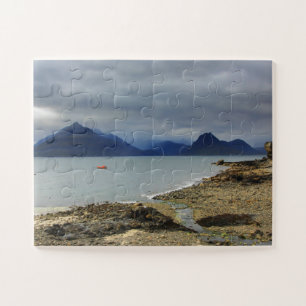 Quebra-cabeça Cuillin Mountains, Elgol, Isle of Skye, Escócia