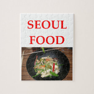Quebra-cabeça culinária coreana