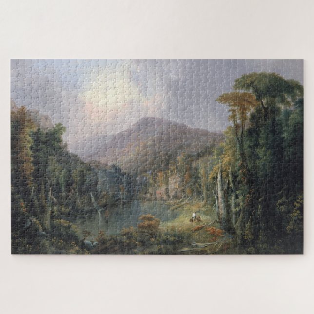 Quebra-cabeça Cumberland Mountain Hunters - Samuel M. Lee (Horizontal)