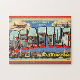 Quebra-cabeça Cumprimento de Seattle 11x14