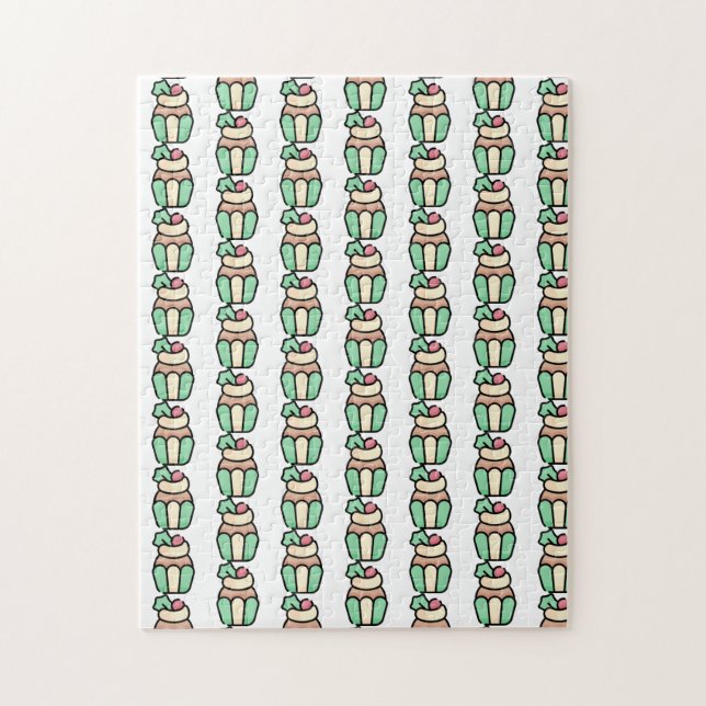 Quebra-cabeça cupcake (Vertical)