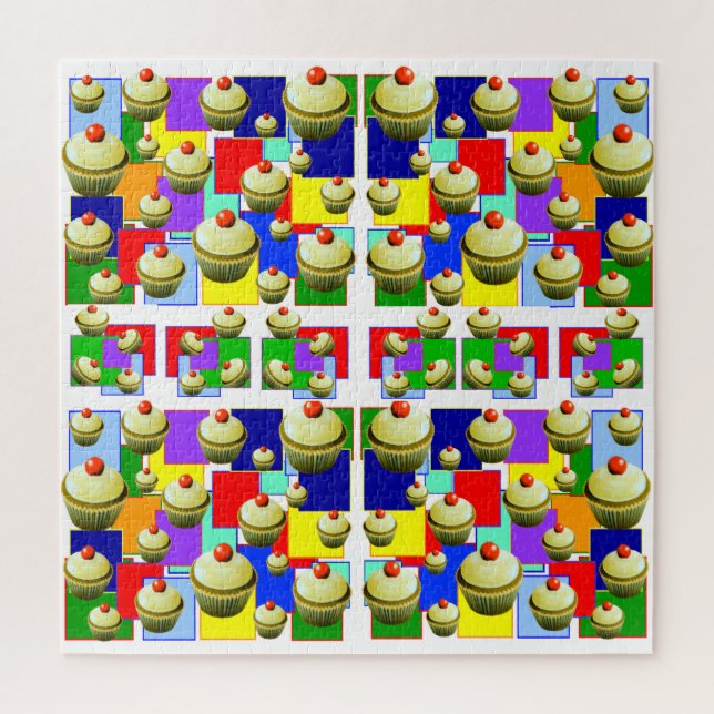 Quebra-cabeça Cupcakes (Vertical)