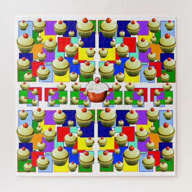 Quebra-cabeça Cupcakes (Vertical)