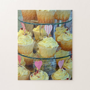 Quebra-cabeça Cupcakes de fosco branco