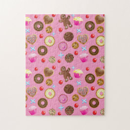 Quebra-cabeça Cupcakes e Baking Coloridos