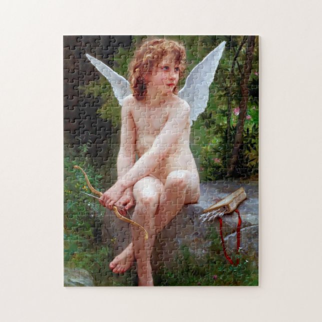 Quebra-cabeça Cupido, Bouguereau (Vertical)