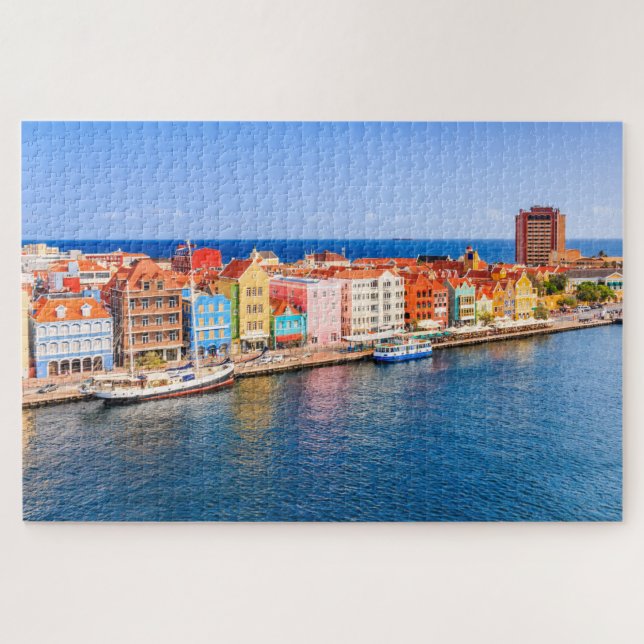 Quebra-cabeça Curacao, Antilhas Neerlandesas (Horizontal)