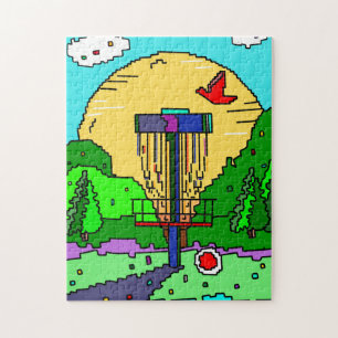 Quebra-cabeça Curso de Golfe de Disco Verão Sunshine