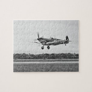 Quebra-cabeça Curtiss P-40 Warhawk Fighter Air Plane