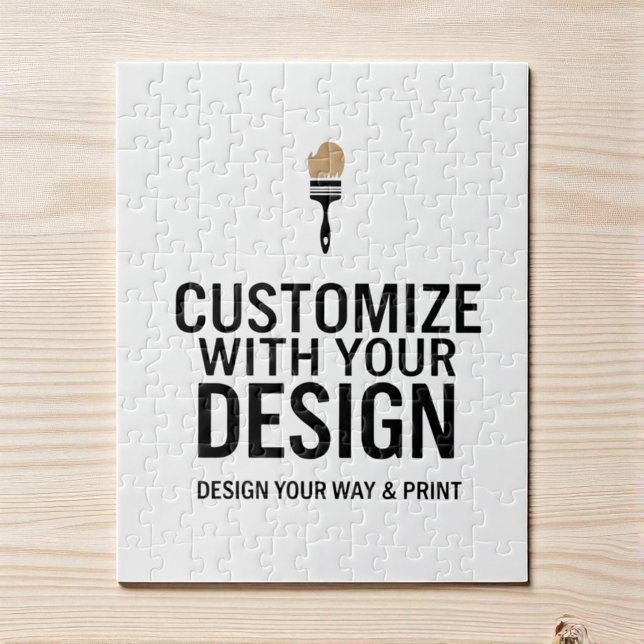 Quebra-cabeça Custom Minimalist Personalized Company Branded  (Criador carregado)