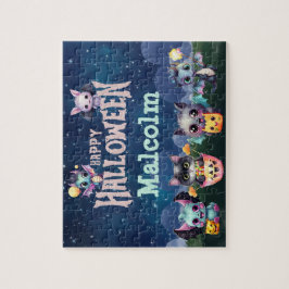 Quebra-cabeça Custom Name Halloween Dragon Puzzle 