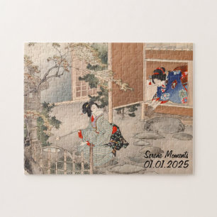 Quebra-cabeça Custom Vintage Japan Tea Ceremony Art 4°