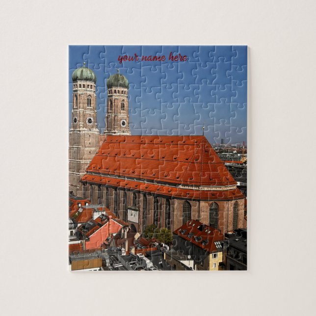 Quebra-cabeça Customized Puzzle of Munich Germany (Vertical)