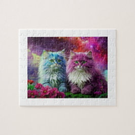 Quebra-cabeça Cute Cat Puzzle