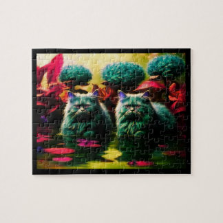 Quebra-cabeça Cute Cat Puzzle for Cat Lovers