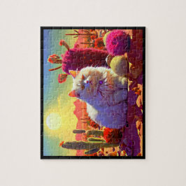 Quebra-cabeça Cute Cat Puzzle for Cat Lovers