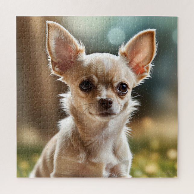Quebra-cabeça Cute Chihuahua Puppy (Vertical)