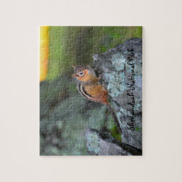 Quebra-cabeça Cute Chipmunk, Shenandoah National Park