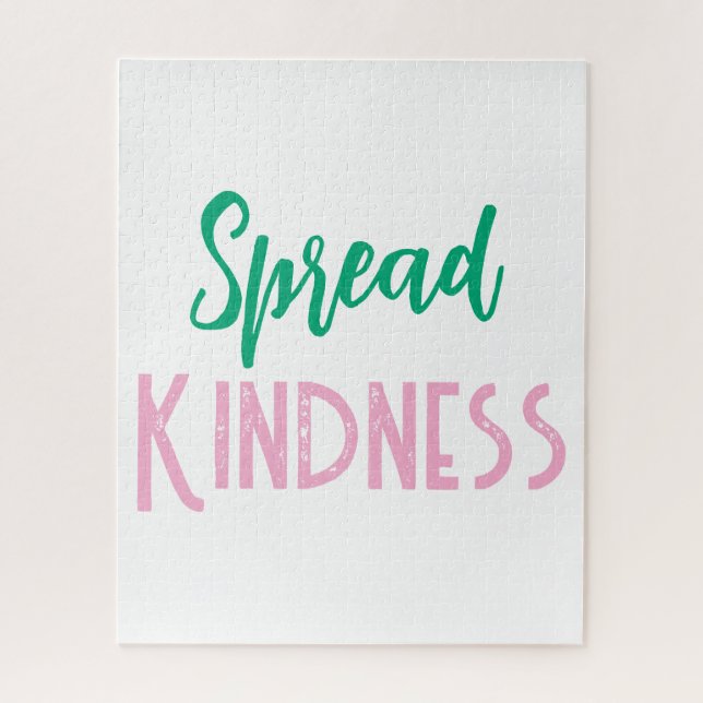 Quebra-cabeça Cute Inspirational Spread Kindness Puzzles  (Vertical)