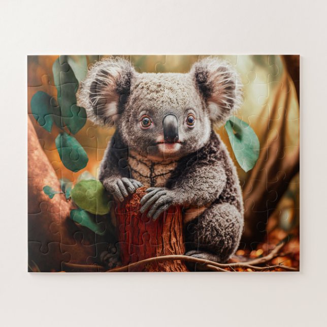 Quebra-cabeça Cute Koala Bear (Horizontal)