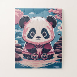 Quebra-cabeça Cute Panda