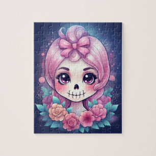 Quebra-cabeça Cute Skull Puzzle