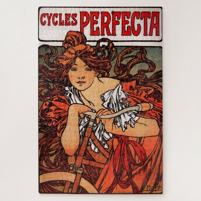 Quebra-cabeça Cycle Perfecta: An Art Nouveau Edition 2 (Vertical)