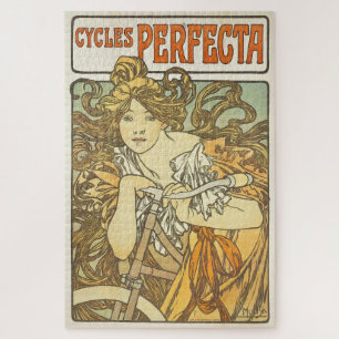 Quebra-cabeça Cycles Perfecta: Uma Edição Art Nouveau 1