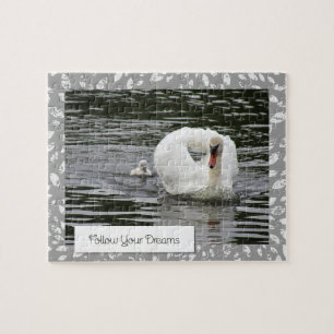 Quebra-cabeça Cygnet depois da cisne