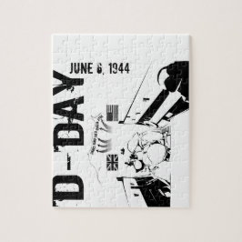 Quebra-cabeça D-DAY June 6, 1944