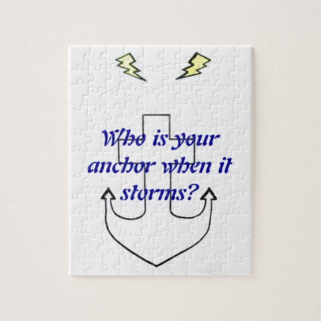 Quebra-cabeça da âncora (Vertical)