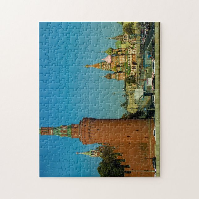 Quebra-cabeça da Arquitetura da Rússia na Praça Ve (Vertical)