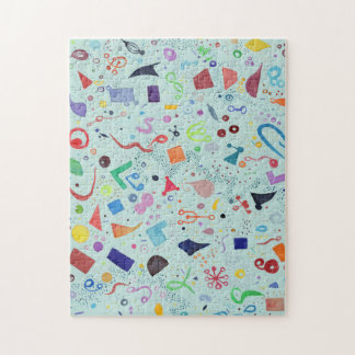 Quebra-cabeça da arte abstracta