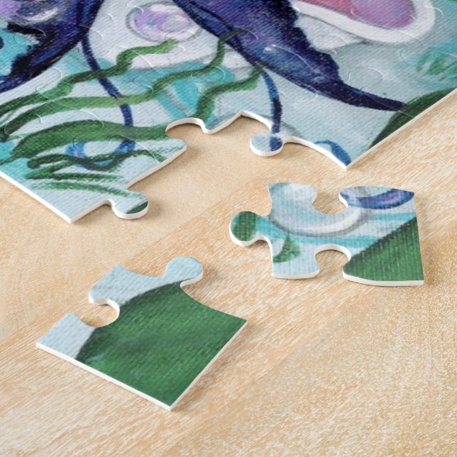 QUEBRA-CABEÇA da arte da fantasia da sereia da (Lateral)