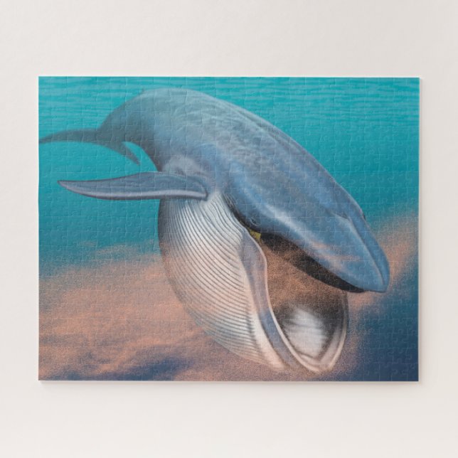 Quebra-cabeça da Baleia Baleen (Horizontal)
